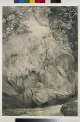 Estudio de roca de gneis, Glenfinlas